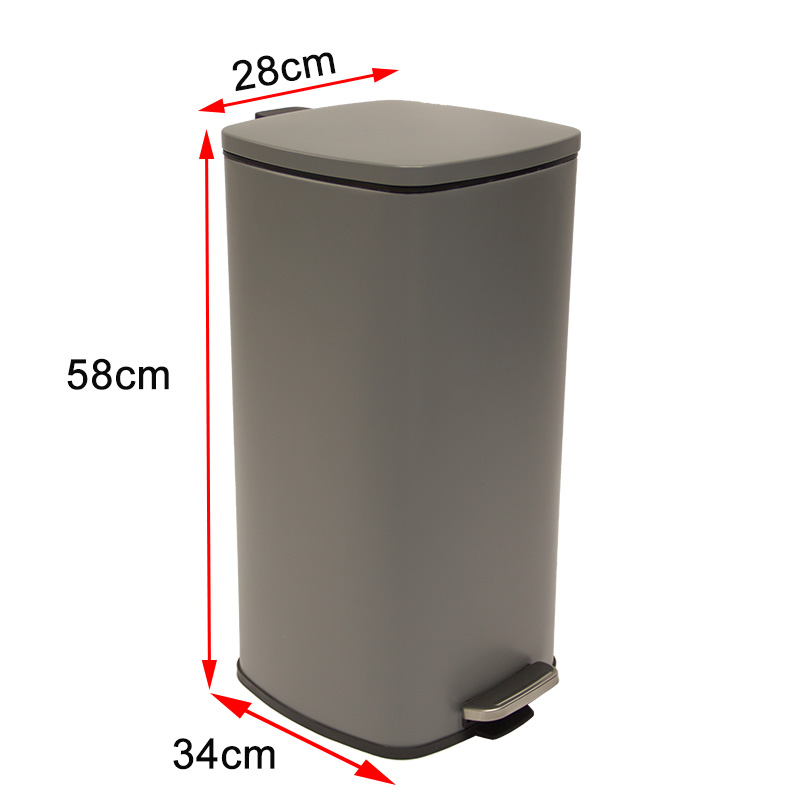 Stainless Steel pedal bin acero inoxidable Bin