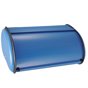 Fabricante directo semicírculo acero inoxidable contenedor de pan pequeño con pintura táctil suave