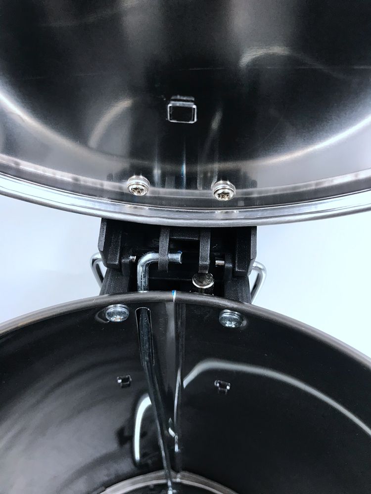 Soft Close Anti fngerprint acero inoxidable Bin Bin de acero inoxidable Bin basura basura basura