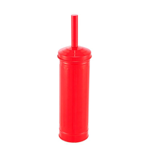 Color rojo chino duradero con soportes para cepillos para el inodoro Monte de pared Set de cepillo para el inodoro