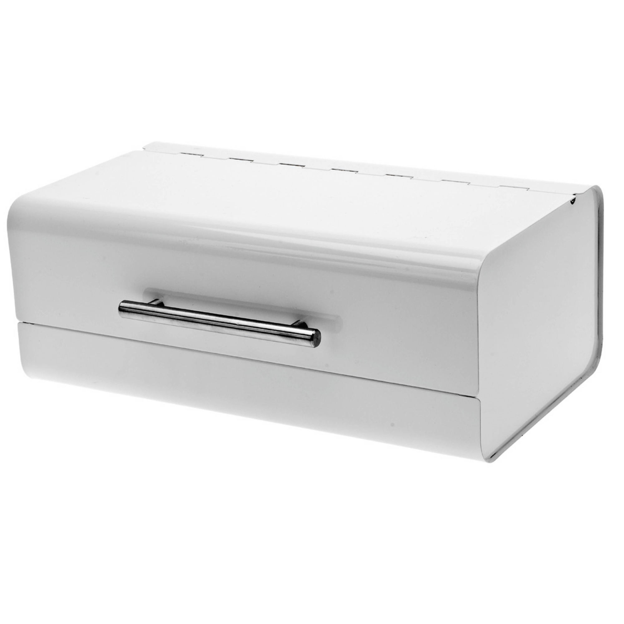 Venta en línea de almacenamiento de calidad popular, contenedor de pan, caja de pan blanca para mostrador de cocina