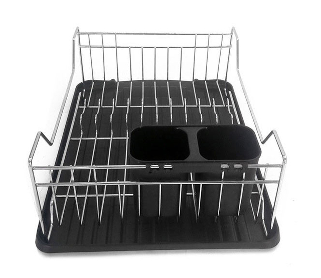 Estante de plato que se seca en la rejilla para platos soporte para el soporte de cocina estante de secado