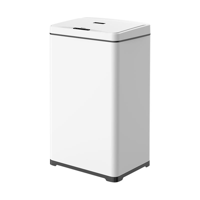 42L Big Capacidad Sensor de cocina Dustbin Touthless Acero inoxidable Hotel Bin basura de basura Automática Sensor inteligente Bin de desechos de residuos