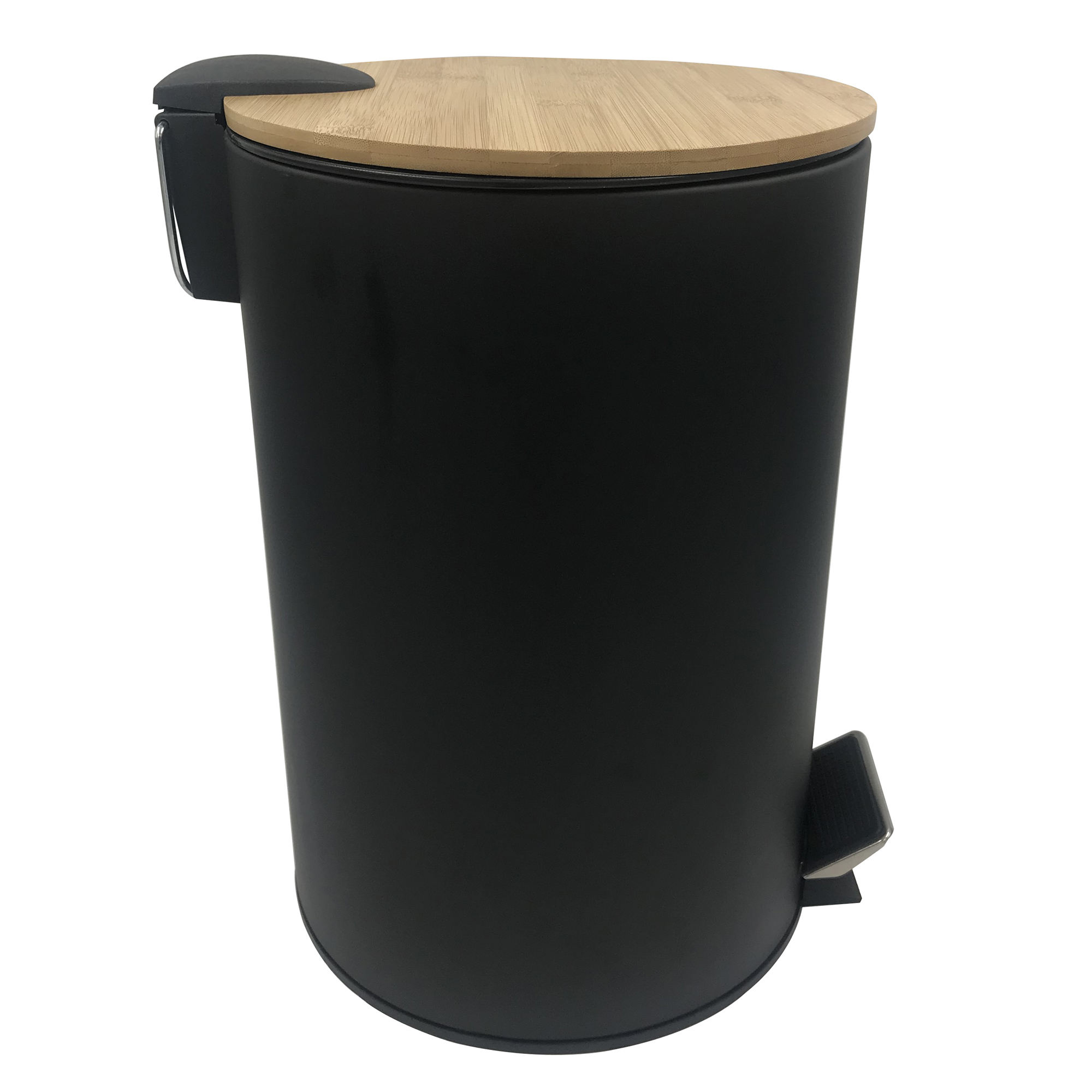 Pedal de polvo de polvo del basurero del tapa del tapa del tapa del tapa de la tapa de bambú