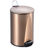 Accesorios de baño 5L Pedal contenedor de basura del lata de reciclaje de interior para reciclaje de reciclaje para el hogar