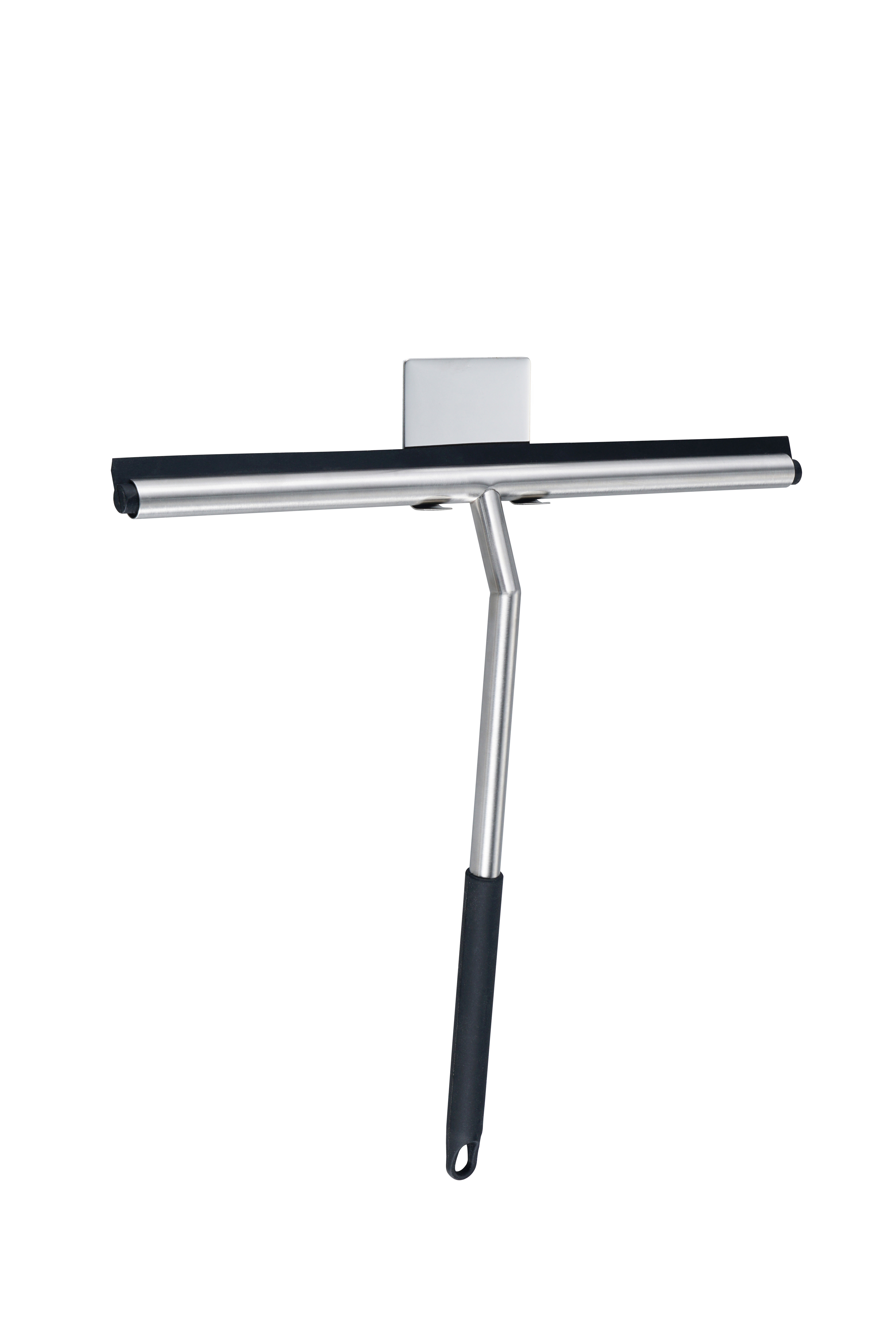 Limpiaparabrisas de vidrio de ventana negra con 3M adhesivo ducha Sobreegee de acero inoxidable de fábrica con cuchilla de goma