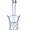 Soporte de papel de papel de baño removible con inodoro de pie cromado soporte de papel de papel de metal con soporte de papel de función de almacenamiento