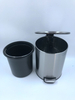 Soft Close Anti fngerprint acero inoxidable Bin Bin de acero inoxidable Bin basura basura basura