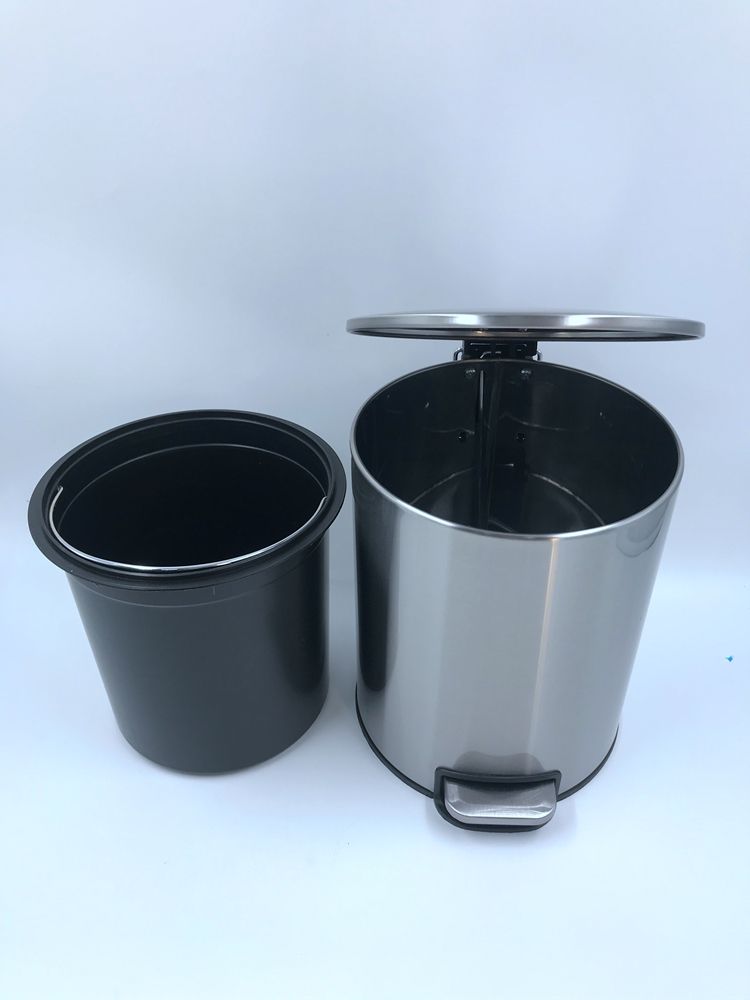 Soft Close Anti fngerprint acero inoxidable Bin Bin de acero inoxidable Bin basura basura basura