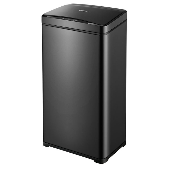 Sensor de cocina de 50l Big Capacidad Sensor de polvo de polvo de acero inoxidable de acero inoxidable Bin de basura automática Sensor inteligente Bin de desechos de residuos