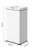 42L Big Capacidad Sensor de cocina Dustbin Touthless Acero inoxidable Hotel Bin basura de basura Automática Sensor inteligente Bin de desechos de residuos