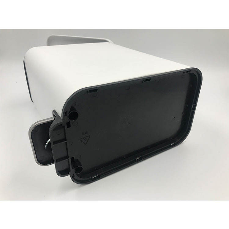 2024 Modelo popular delgado estrecho rectangualr basura puede calidad de calidad de color blanco.