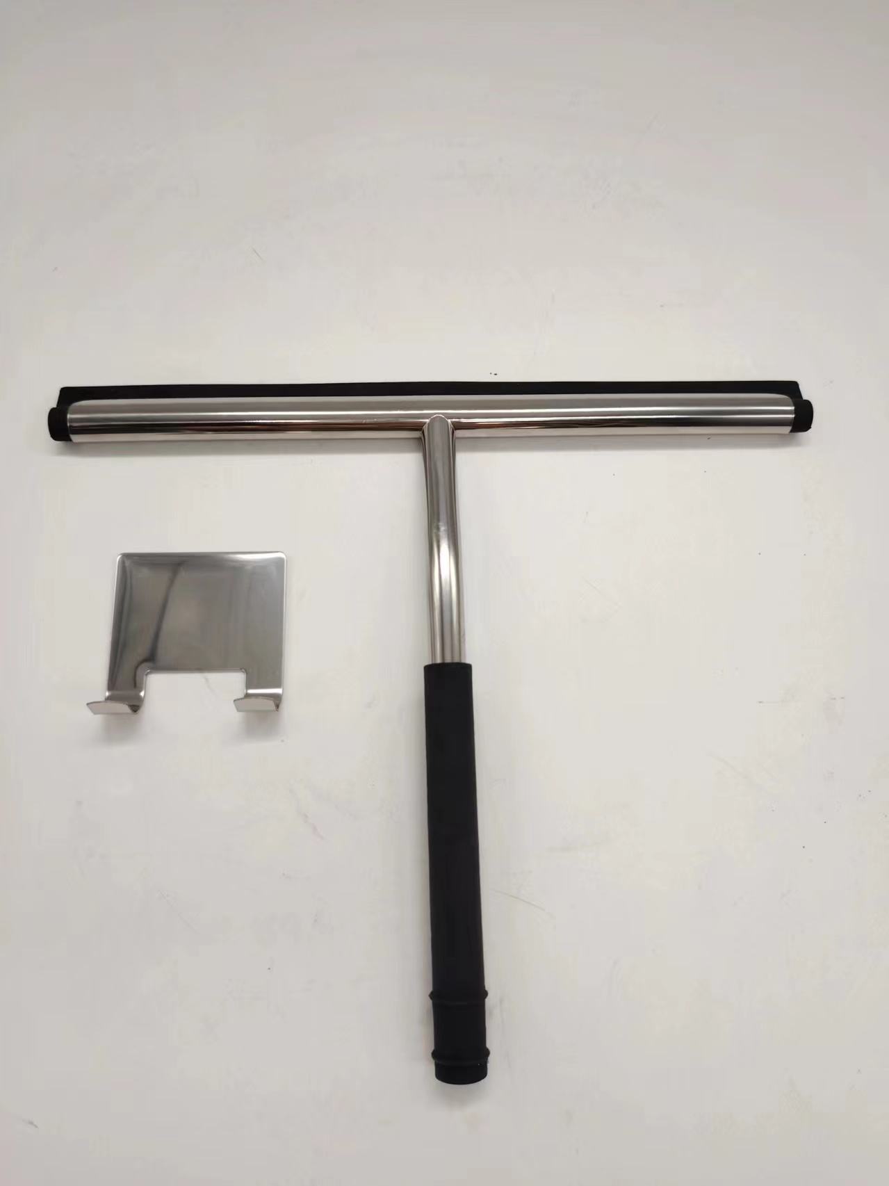 Acero inoxidable de gancho adhesivo negro 3m