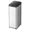 50L Big Capacidad Sensor de cocina Estrecho Estrecho Tabon Dustbin Touthless Acero inoxidable Bin basura de basura automática Bin de desechos inteligentes