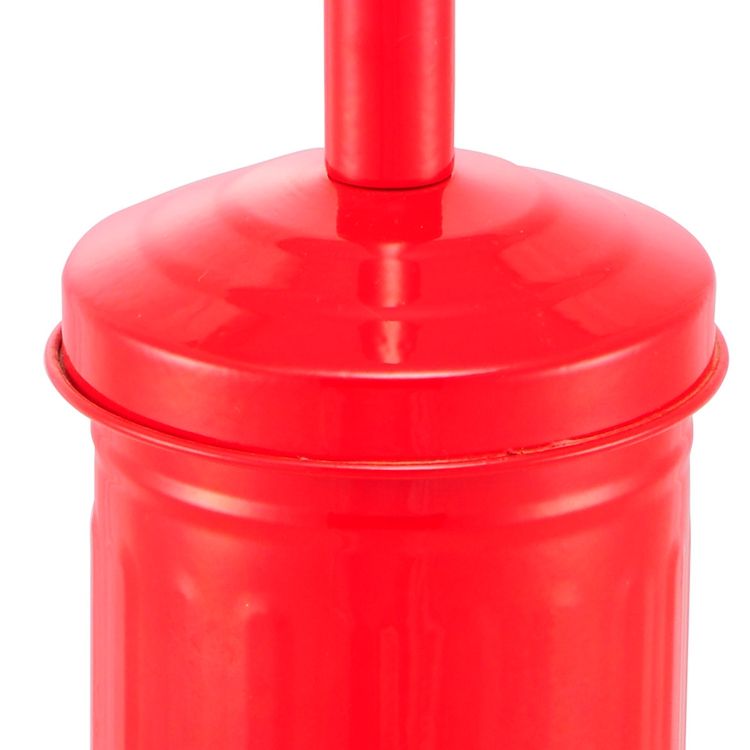 Color rojo chino duradero con soportes para cepillos para el inodoro Monte de pared Set de cepillo para el inodoro