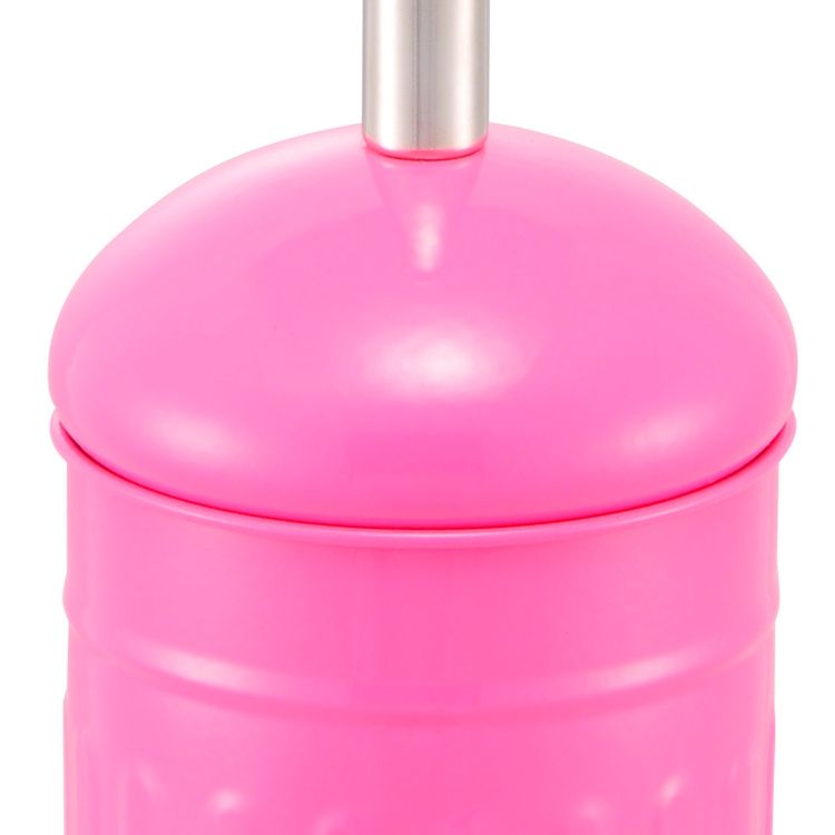 2024 Cepillo para el baño del baño creativo de la miel rosa del baño Solicitud de plástico para el inodoro.