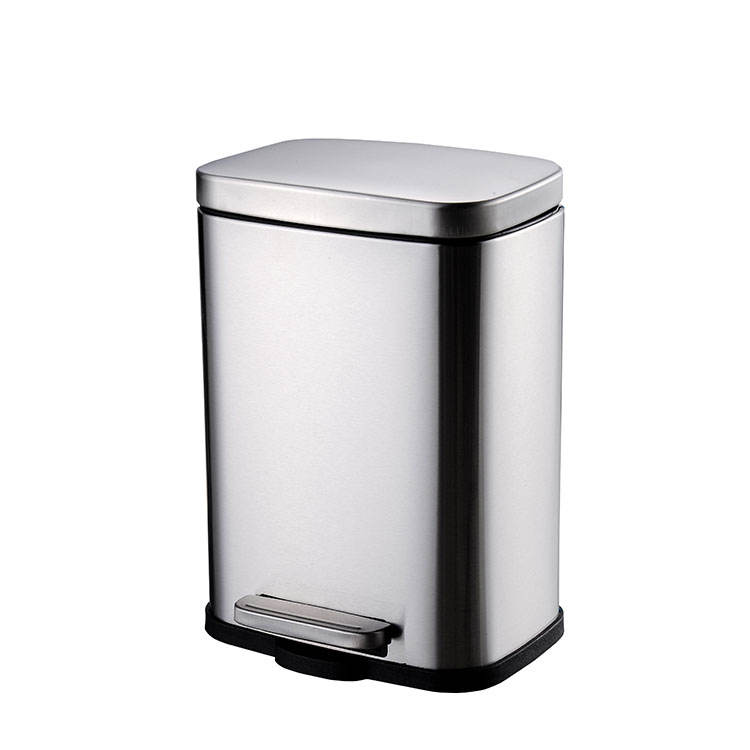 Pedal rectangular Bin 30L Square 30L Bin Cocina cuadrada Pedal Bin