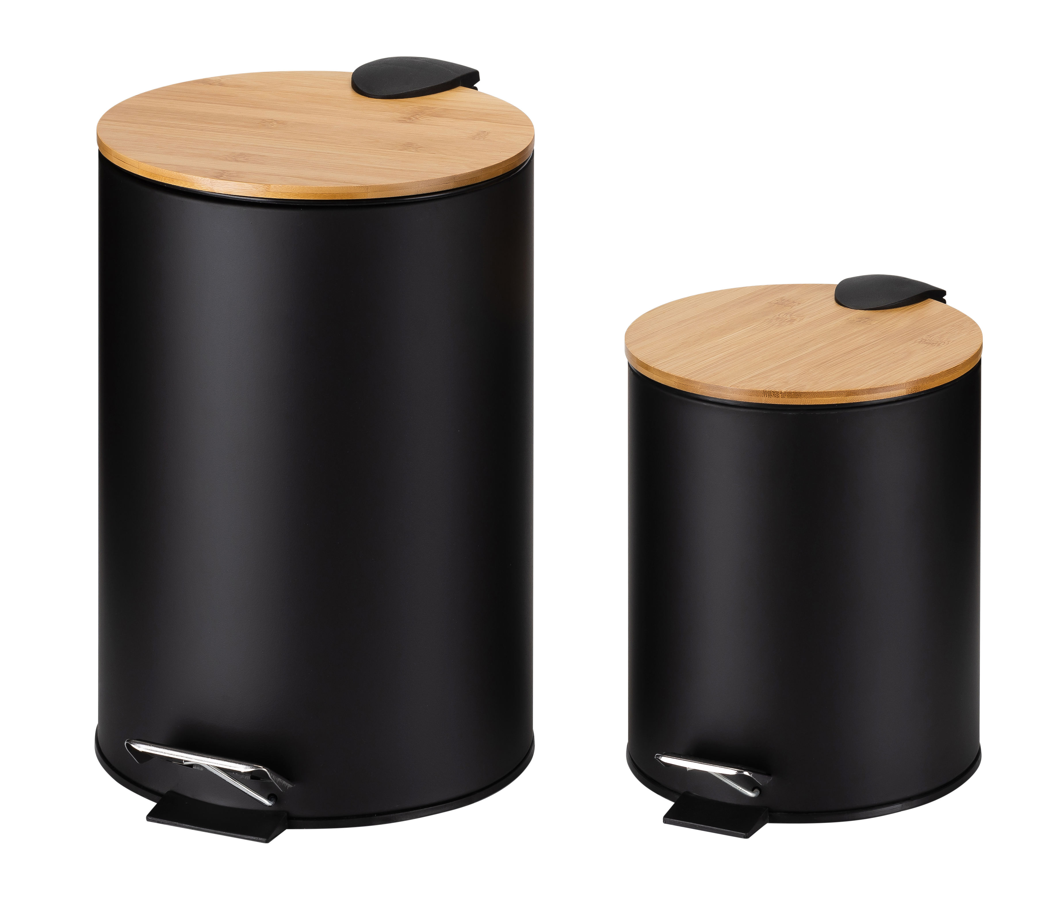 Pedal de polvo de polvo del basurero del tapa del tapa del tapa del tapa de la tapa de bambú