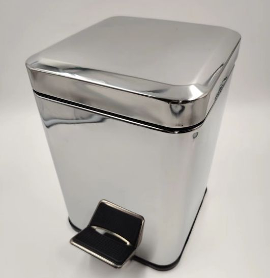 Hotel Waste Bin Kitchen Metal Square Trash CAN