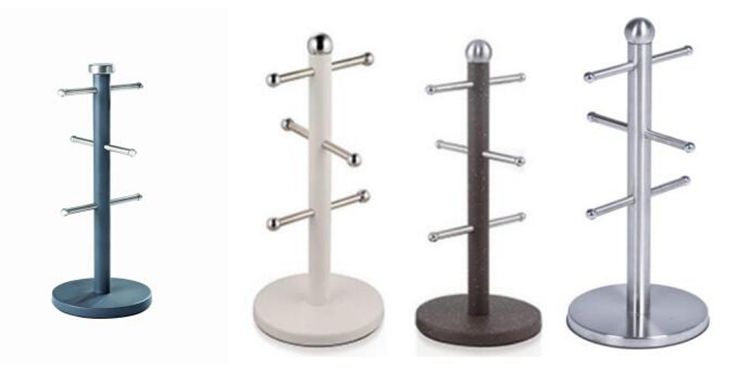 Soporte de 6 ganciones Pequeño tazas de café Ratry de taza de cocina