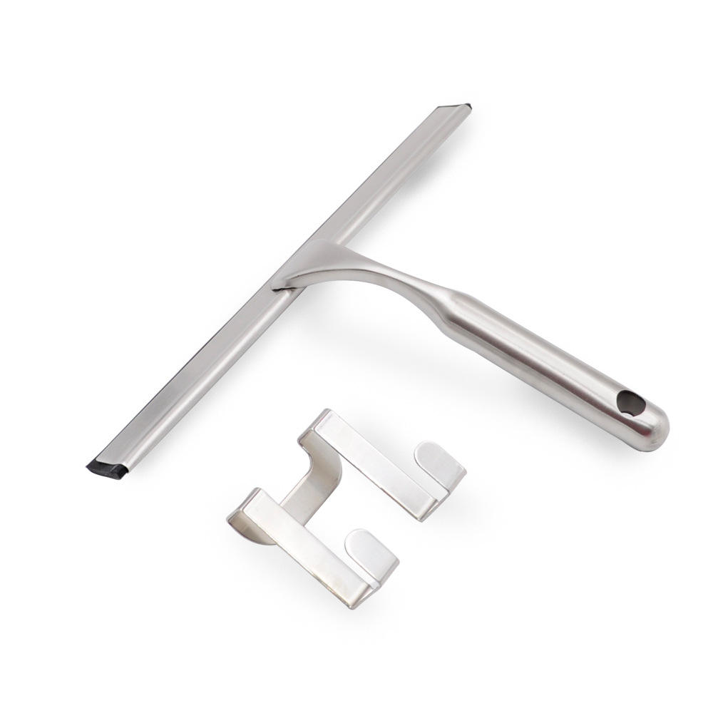 Subgina de limpiaparabrisas de acero inoxidable con cuchilla de goma