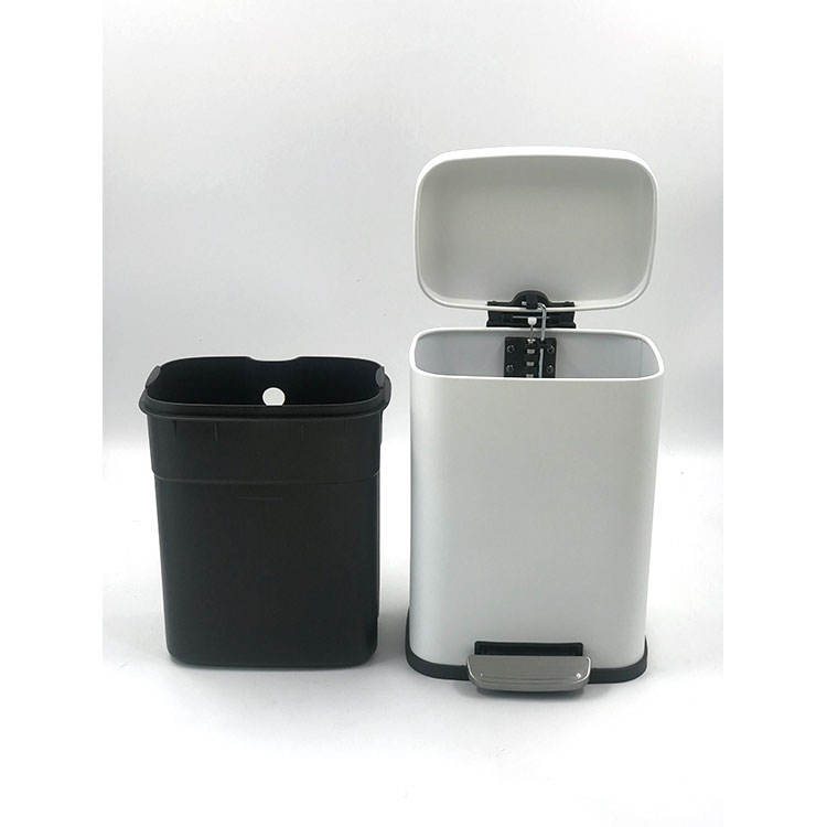 Venta en caliente Acepta Bin de desechos de basura de basura de desechos de pedal de plástico personalizados personalizados