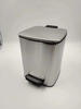 Desechos de desechos del hotel Bin Bin Kitchen Metal Square Trash