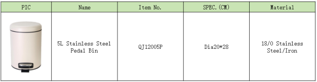cubo de basura de cierre suave, 