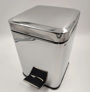 Hotel Waste Bin Kitchen Metal Square Trash CAN