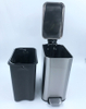 Pedal Bin Trash puede desperdiciar contenedor de polvo de la basura para interiores