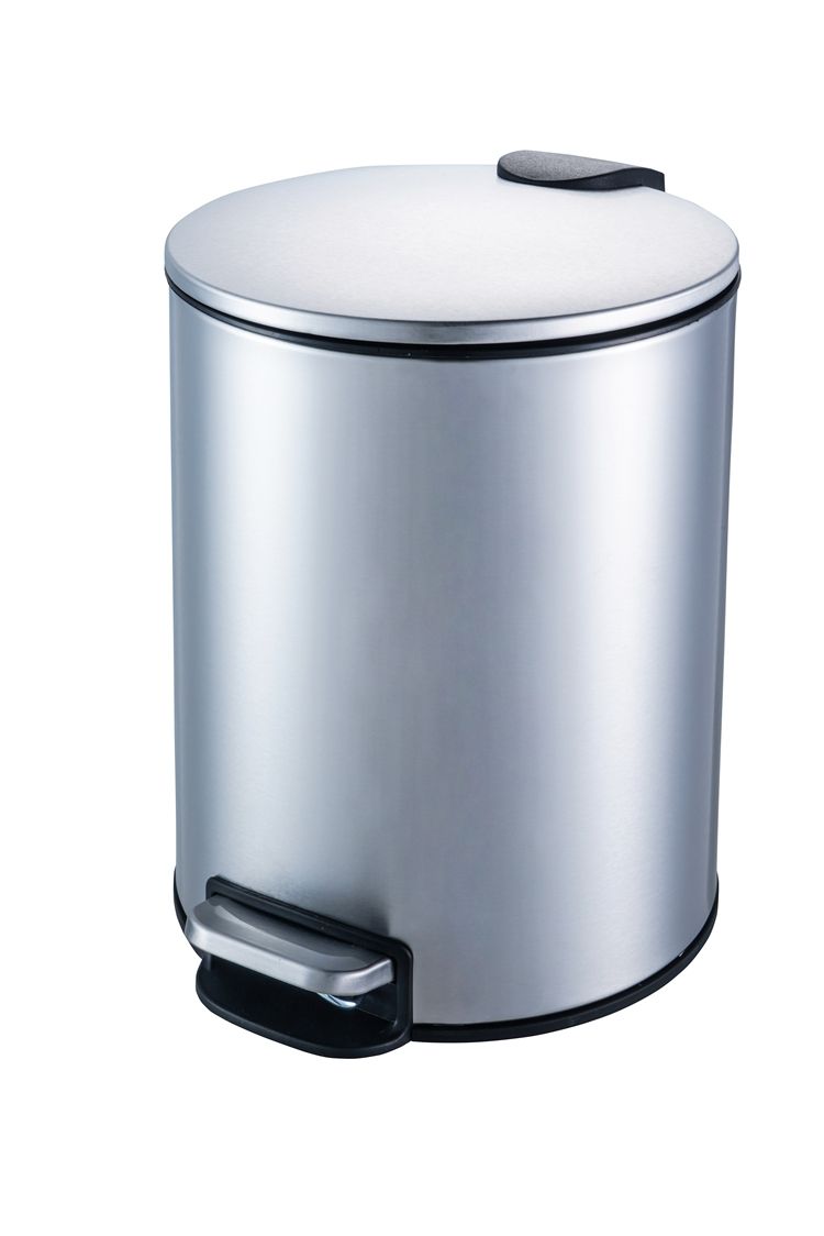 12L Bin Bin de acero inoxidable de acero inoxidable Pedal Pedal Bin