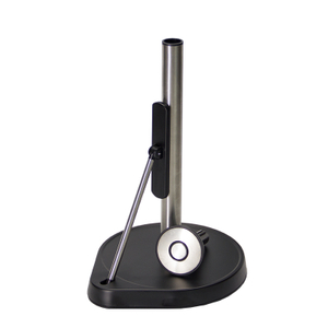 Cocina de acero inoxidable soporte de toalla de papel de papel con brazo de tensión