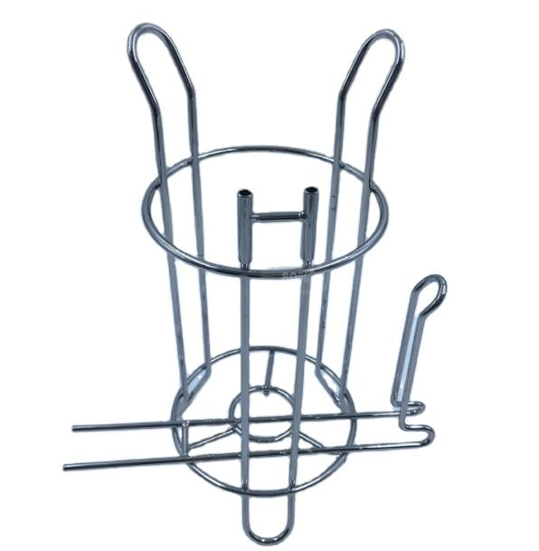 Dispensador de papel higiénico independiente Níquel cepillado Presente de soporte para el rollo del tejido del baño