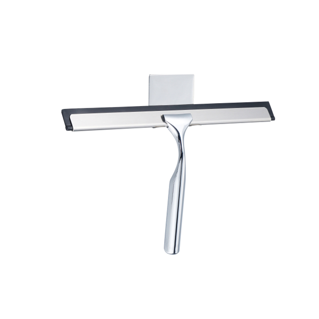 Limpiador de vidrio de la ventana con 3M Hook Showergee de acero inoxidable de fábrica con cuchilla de goma
