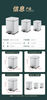 Hotel Waste Bin Kitchen Metal Square Trash CAN