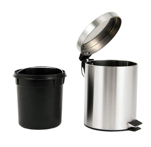 El nuevo tipo de pedal redondo Pedal Bin Bin Bin Pedal de pedal de pie redonda de basura