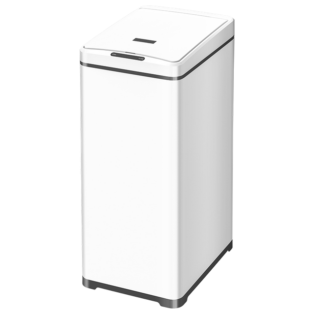 30L Big Capacidad Sensor de cocina Estrecho Estrecho Tabon Bodbin Touthless Acero inoxidable Bin basura automática Bin de desecho inteligente