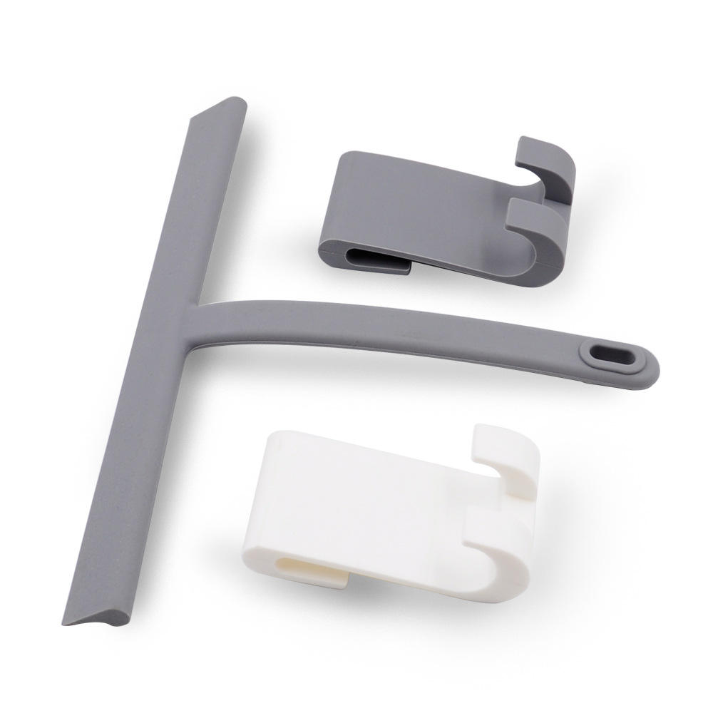 Color gris para la ventana del hogar Herramientas de lavado Multi -Función Silicona Sobreegee Kit