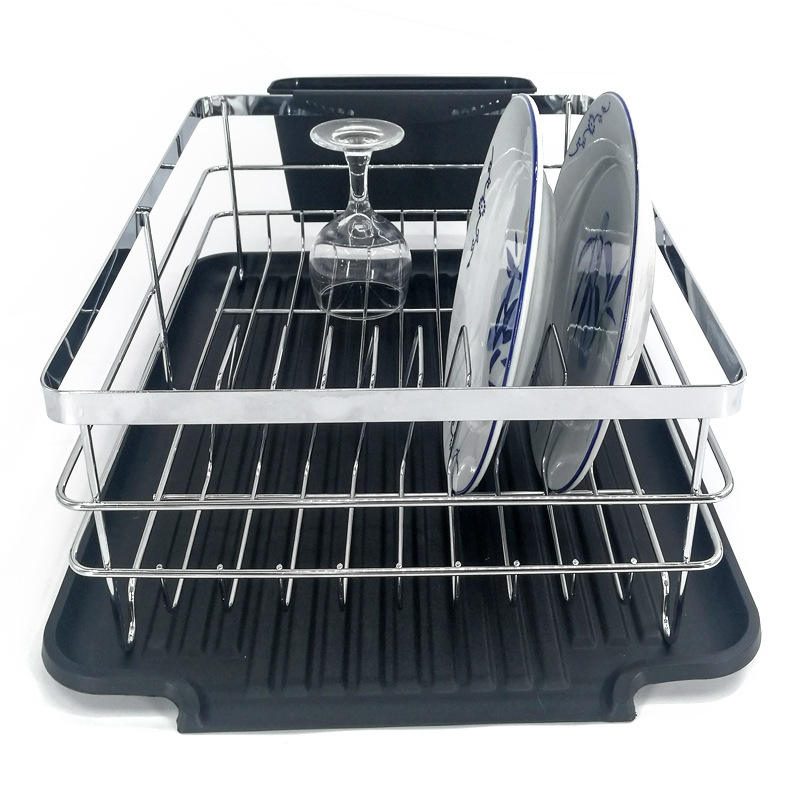 2024 Modelos populares de estilo americano estante de plato de plato de alambre estante de plato 24 platos