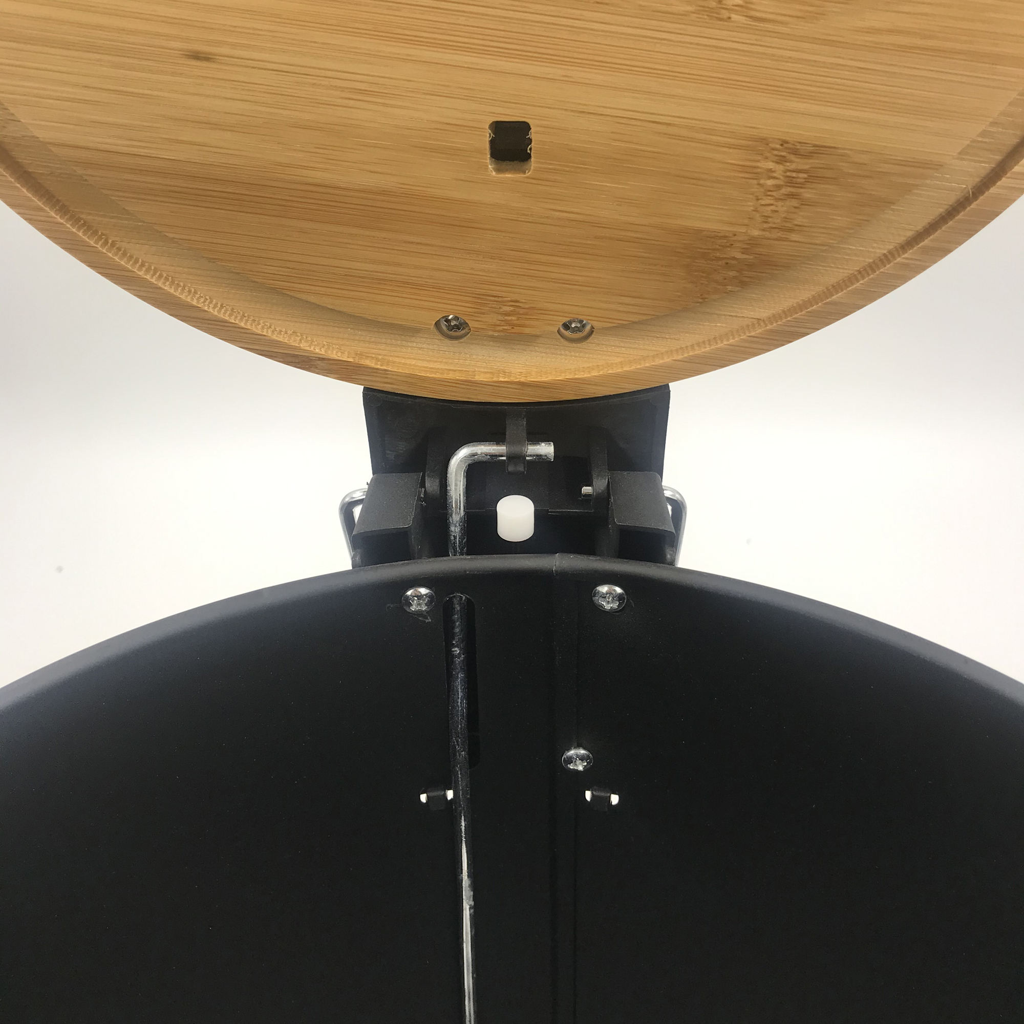 Pedal de polvo de polvo del basurero del tapa del tapa del tapa del tapa de la tapa de bambú