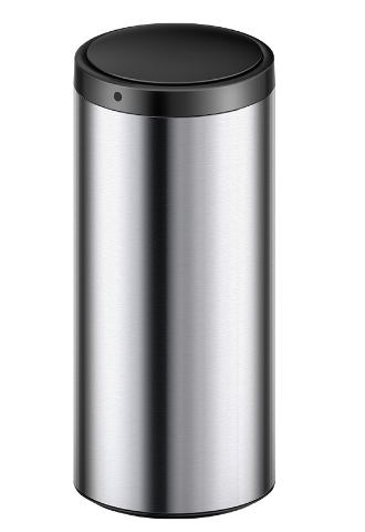 Sensor de capacidad de cocina de 42l Touthless Sensor de polvo de acero inoxidable Hotel Hotel Bin basura de basura automática Sensor de desechos de residuos