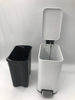 2024 Modelos populares Slim Space estrecho Save Baño Batio Blanco Batón Trash Can Pedal Step Bath CAN