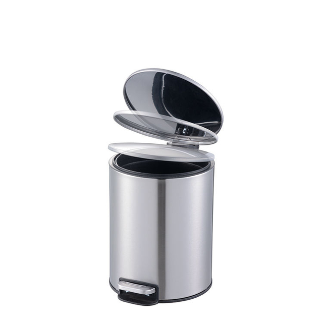 12L Bin Bin de acero inoxidable de acero inoxidable Pedal Pedal Bin